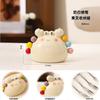Little Crab Fruit Fork Set Household Creative Cartoon and Cute Stainless Steel Dessert Fork High-end Storage Can Fruit Fork Box