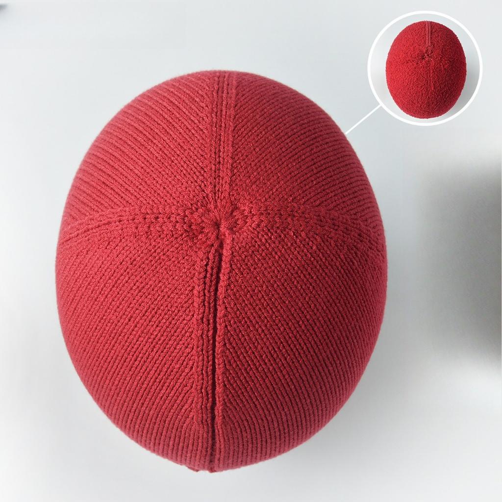 Anti Pilling, Hat, Men's and Women's, Pullover Hat, Plush Hat, Thick Hat, Knitted Hat, Warm Hat, Toe Cap