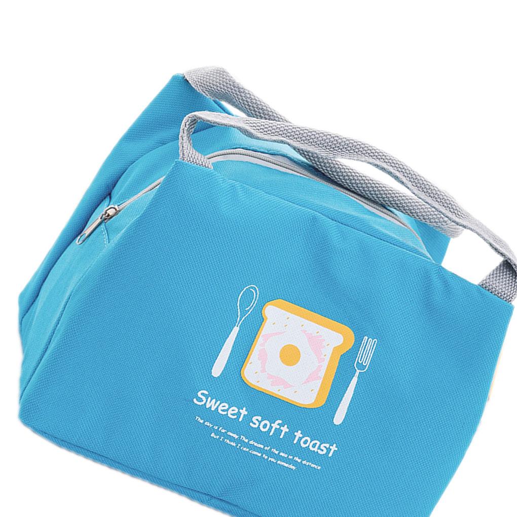 Adult/Kids Lunch Bag Thermal Insulated Cooler Lunch Bag Carry Tote Lunch Box