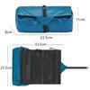 Foldable Travel Toiletry Bag Portable Cosmetic Organizers With Multiple Compartments Waterproof Lightweight For Home & Trip