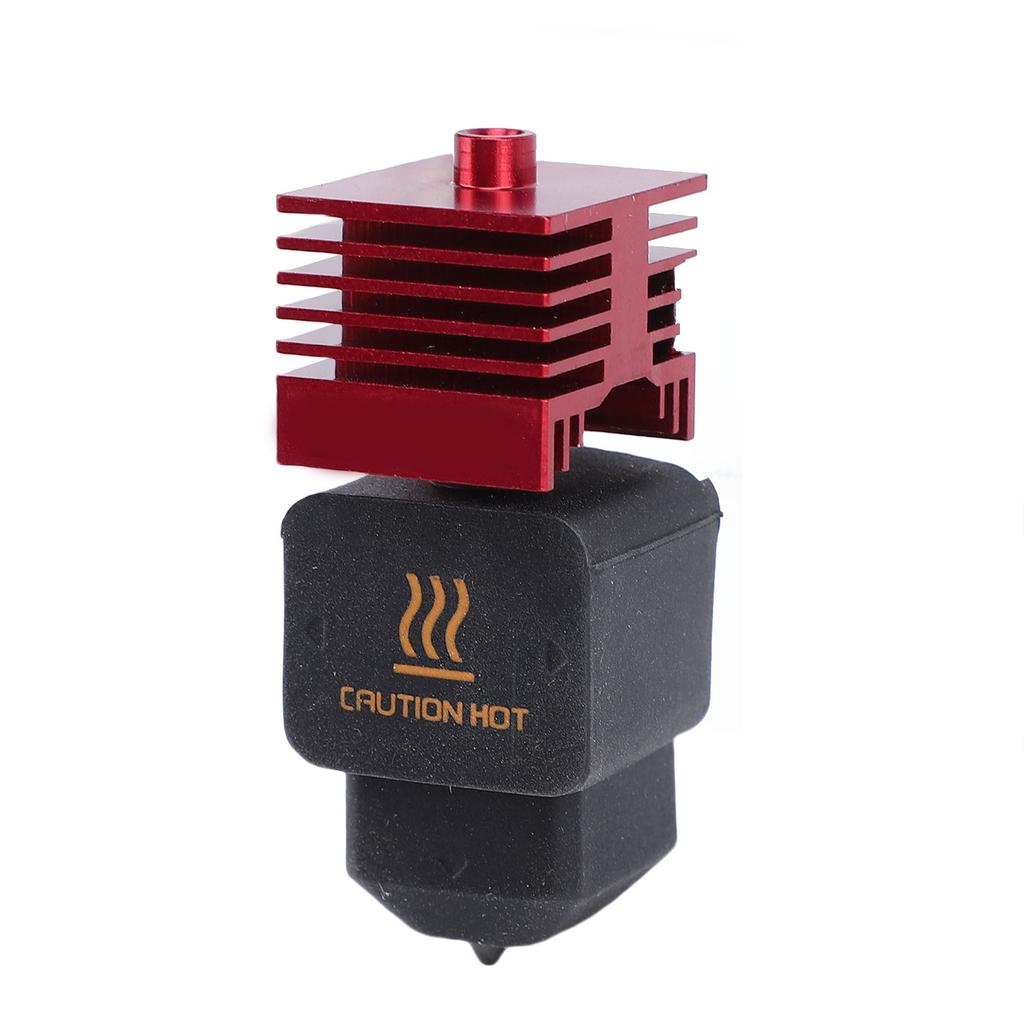 High  Hotend Replacement for Bambu  H2D Combo 3D Printer 0.6mm Nozzle Hot End with Red Heat Sink Block Hotend Replacement