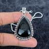 Silversheen Obsidian Gemstone 925 Sterling Silver Jewelry Pendant 2.21" M-2873