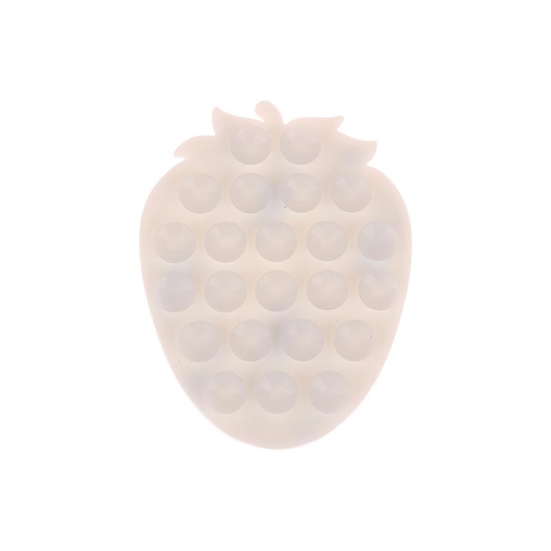 Soporte de Ventosa de Fresa para Teléfonos Móviles Soporte de Ventosa Soporte Portátil para Teléfono Almohadilla Universal Fija para Teléfono Soporte para Navegación de Coche