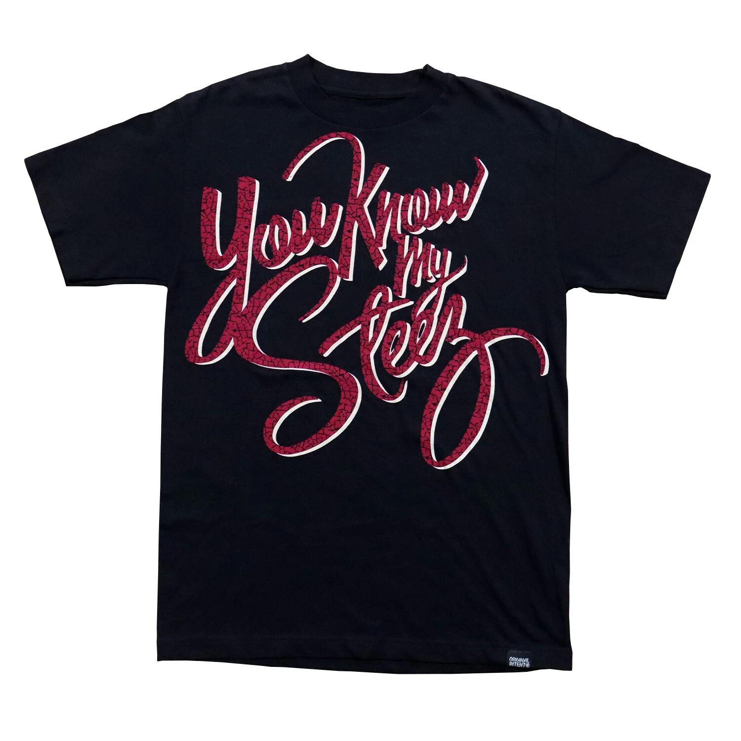 

Original Intent Skateboard T-Shirt Steez Black - Small S