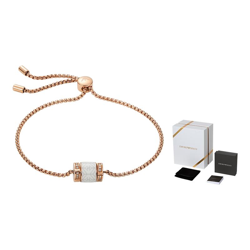 Emporio Armani Fashion Beaded Waist Chain Bracelet Women bracelet EGS2829221