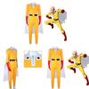 Celotělový Cosplay Oblek One Punch Man Opm s Polstrovaným Designem Pro Kostýmové Párty