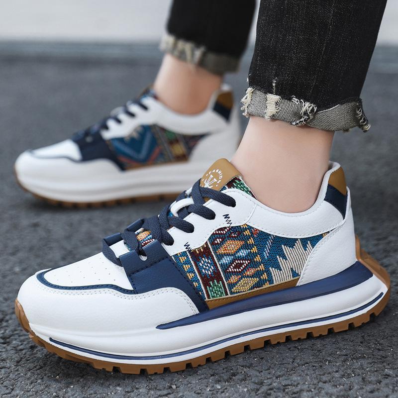 

Men s shoes 2025 spring new fashion trend retro style men s sports shoes versatile soft sole casual trend 44