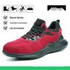 Męskie buty robocze ochronne Four Seasons: Odporny na zgniecenia, Odporny na przebicia, Wodoodporny, Lekki, Antypoślizgowy.