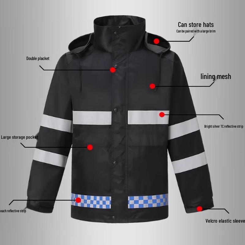 Reflective Split Rain Suit