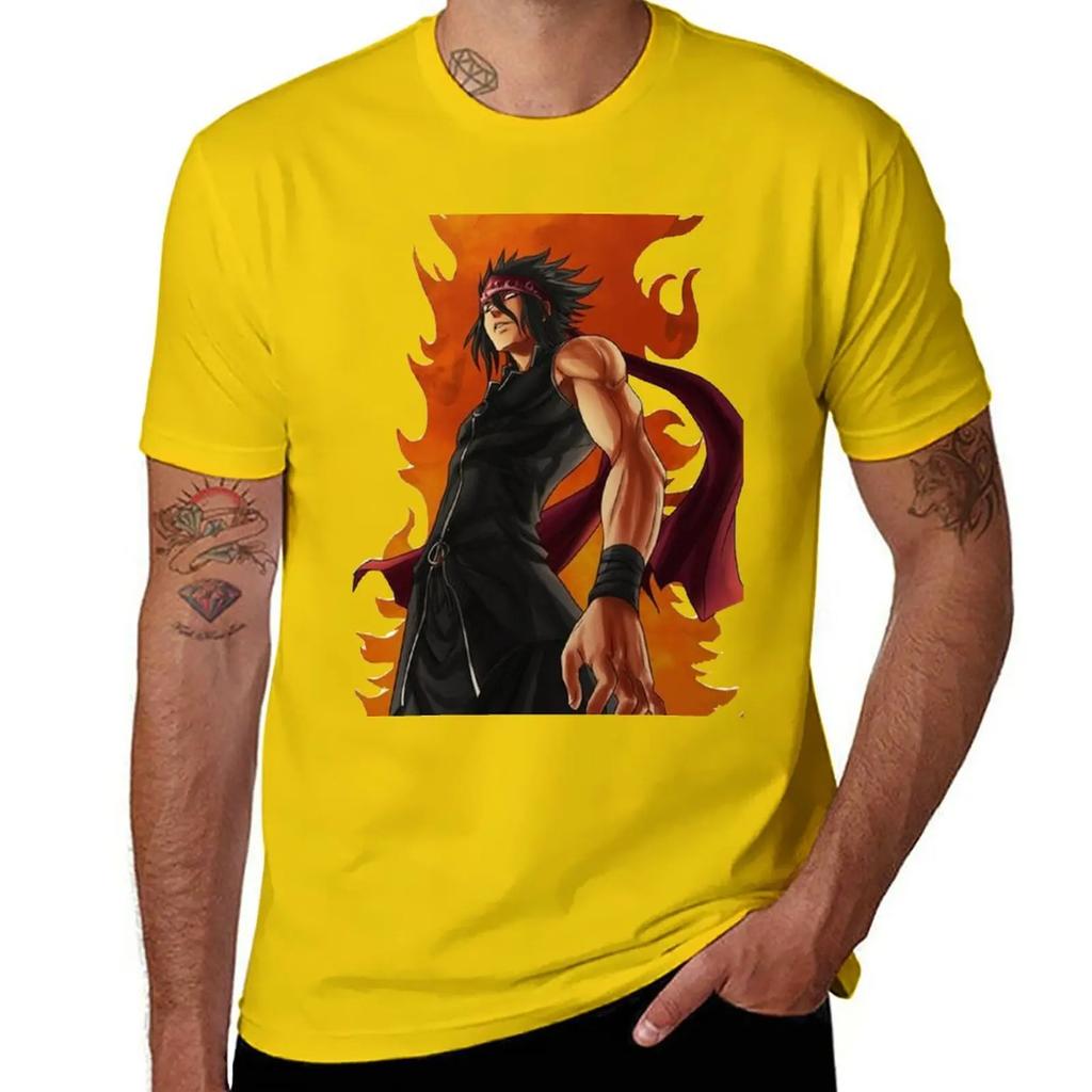 Ryo Kurokiba - fired up T-Shirt blacks anime blanks cute clothes men clothes