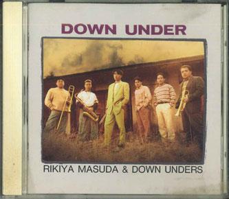 

CD RIKIYA MASUDA & DOWN UNDERS - Down Under ALCR150PROMO ALFA Japan Obi Jazz Used