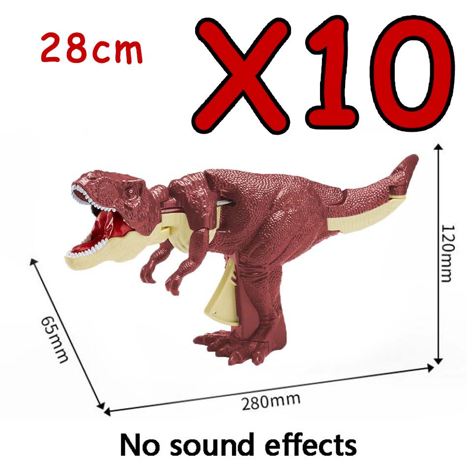 1-10pcs Stress Relieving Dinosaur for Children, Creative Toy with a Telescopic Spring Oscillation. Christmas Gift