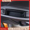 2Pcs ABS Car  Door Armrest Rear Back Door Handle Storage Box Container for Ford New Focus 3 4 MK3 MK4 2012 - 2017