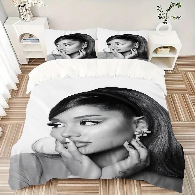 3Pcs Elegant Beauty Black White Bedding Sets For All Sizes New 3D Printed Bed Cover Comforter Duvet Cover Pillowcase Bedroom Decoration