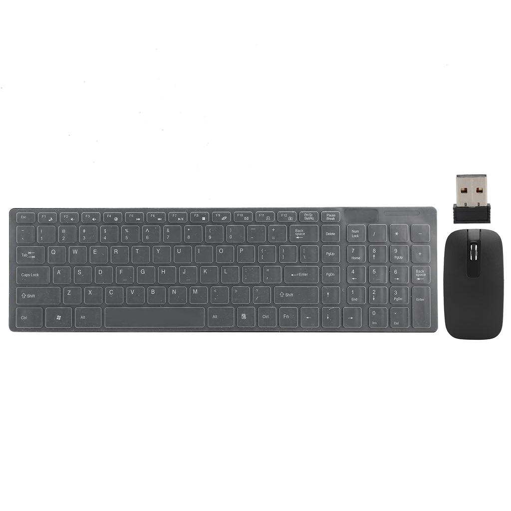 Mouse and Keyboard Set Wireless 10m Remote Connection Smart Sleep Fingerboardand Mouse Combo for IOSCelsiusWindowsCelsiusAndroid