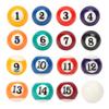 16PCS Plastic Mini Billiard Ball Mini Pool Ball Billiards Ball Set  Billiard Supplies