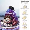 Good Night Sweet Dreams Customize Text Blanket Lightweight Customizable Blanket Comfortable Perfect for Couch Office Chair Chair Seaside