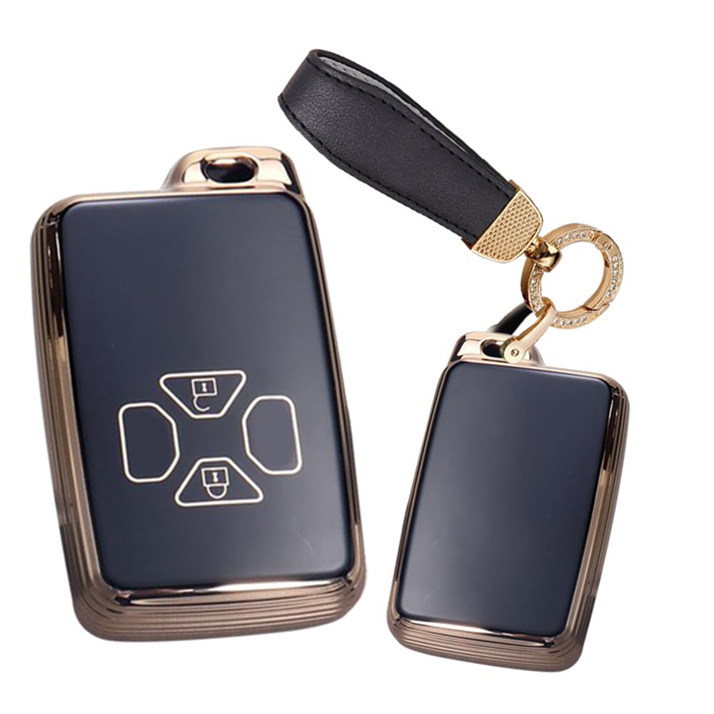 TECART Toyota Dedicated Key Case, Key Cover, Key Holder, Smart Key Case, Compatible with