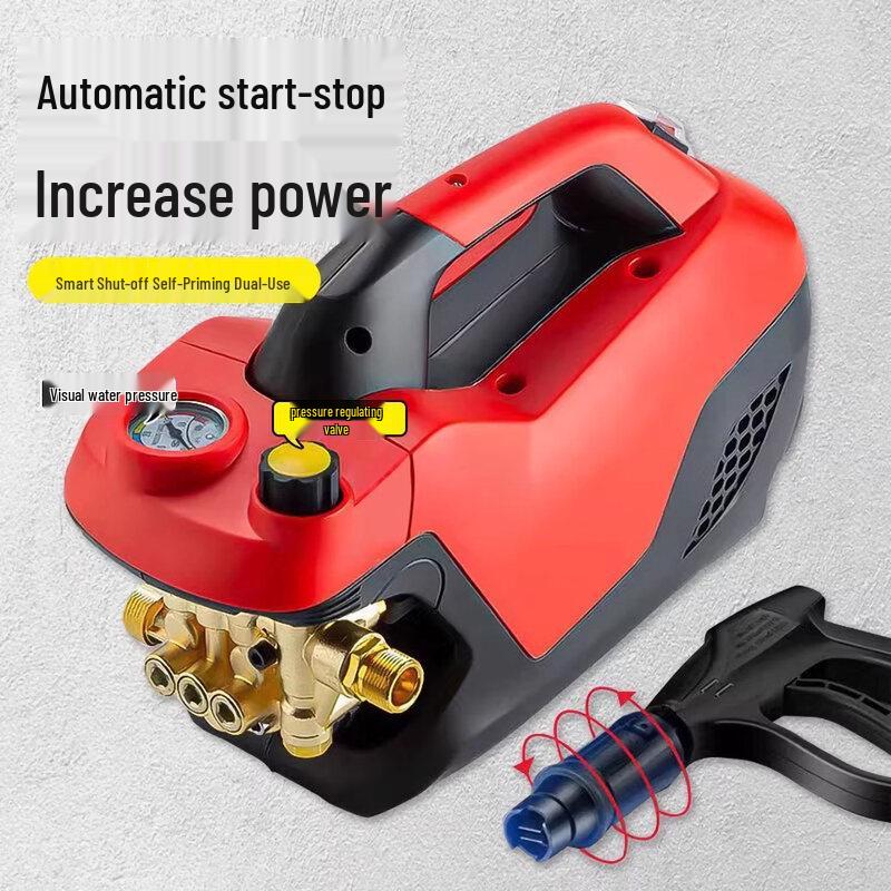 Tongjing Adjustable Pressure High-Pressure Car Washer CN plug (adapter included)