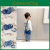 Stylish Korean Kids Backpack Lightweight Denim Crossbody Bag For Boys And Girls Perfect For Outdoor Use