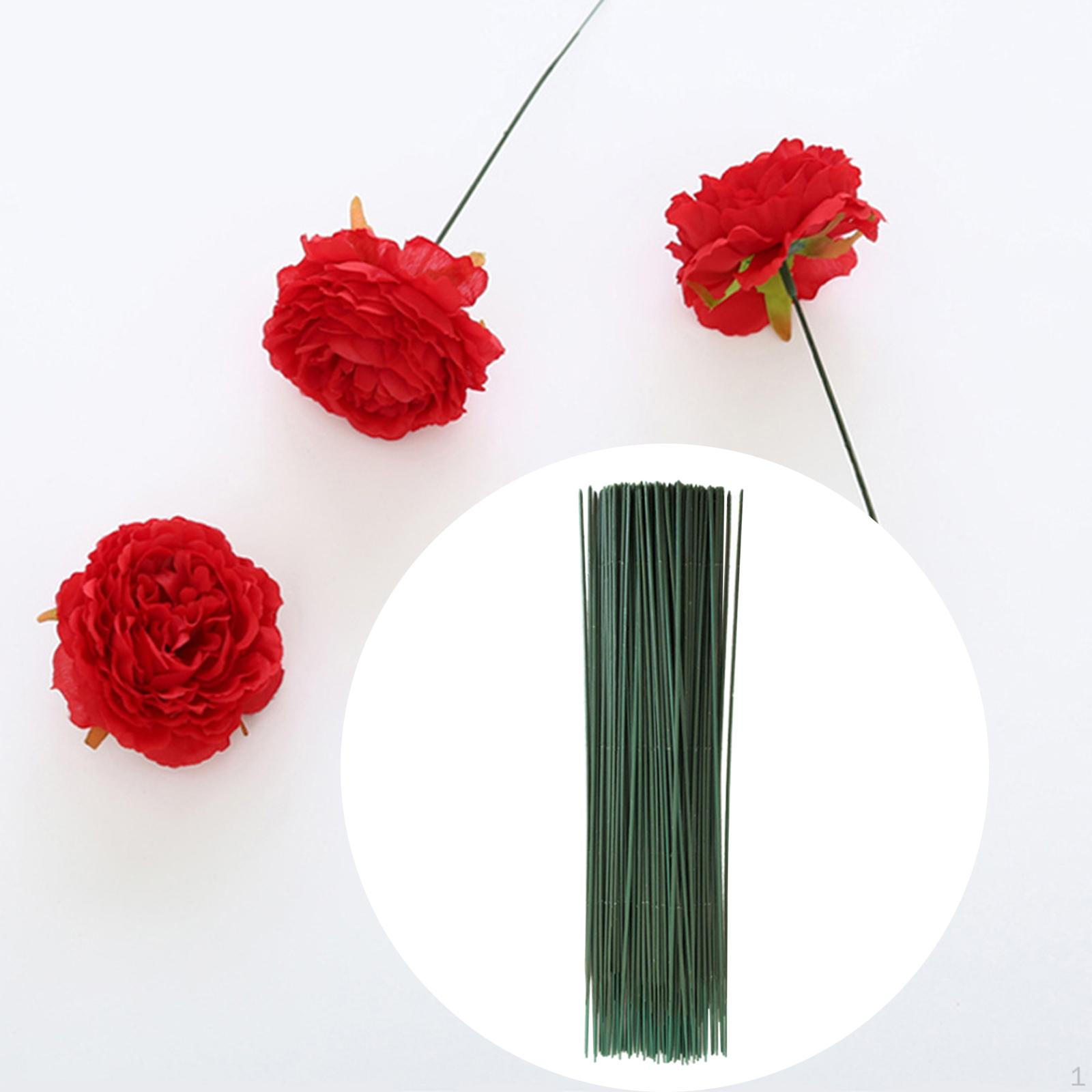 

100 упаковок штучних квіткових стебел для квіткових композицій своїми руками та декорування вечірок 30cm