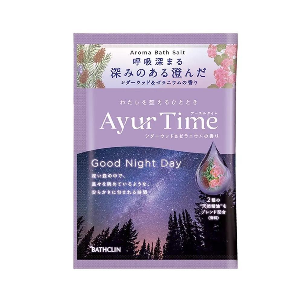 Ayur Time Goodnight Day 40g x 6 packs Aroma Bath Bomb