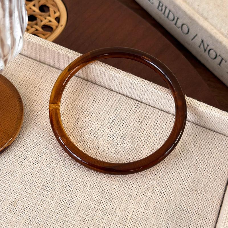 

Винтажный акриловый ацетатный широкий круглый браслет для женщин