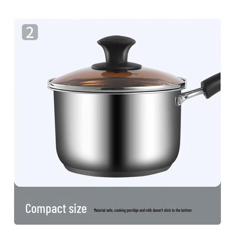 Oripol Alice 16cm Stainless Steel Saucepan