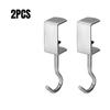 2/5 Pcs Extra Thick Backpack Hook No Adhesive Adjustable For Desk Dorm Office Durable Space Saving