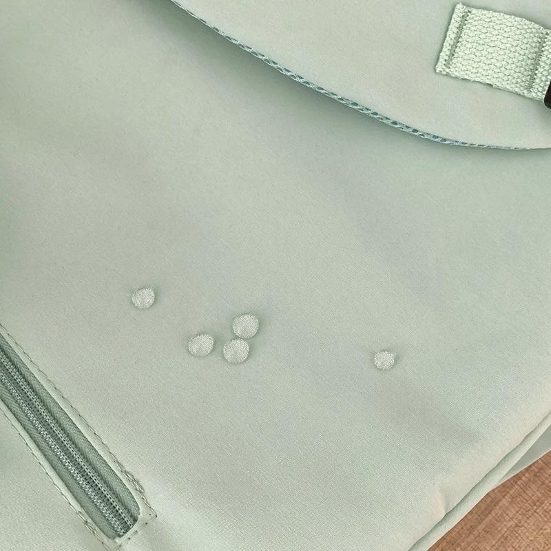 Waterproof Teenage Bookbag Nylon Rucksack Fashion Girl Backpack Women Shoulder Bag High School Schoolbag Black
