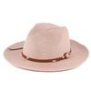 Spring and summer new women's beach hat fashion casual top hat outdoor shading sun hat flat edge straw hat