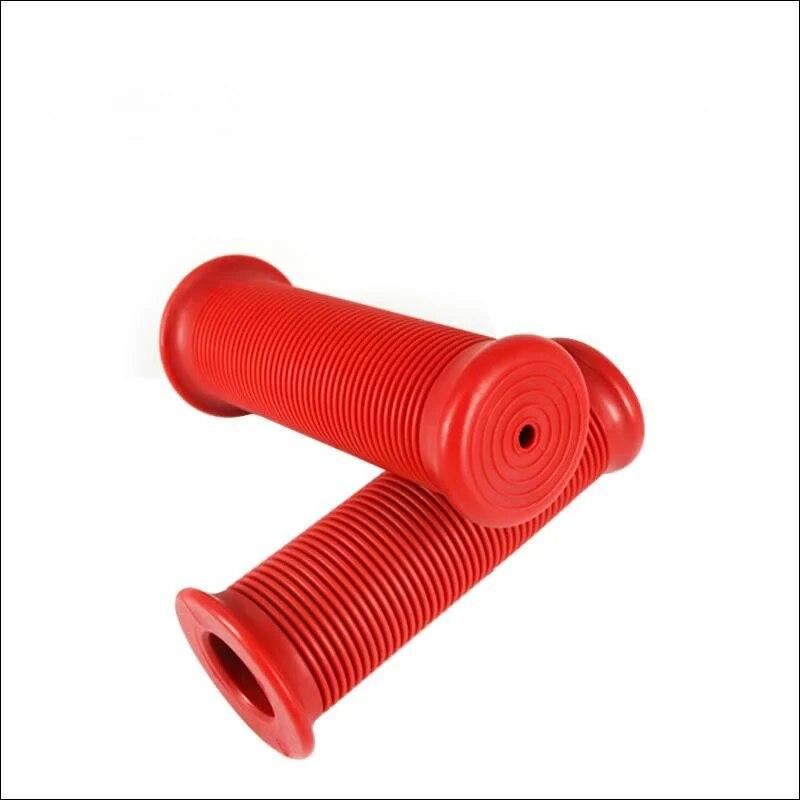 1 Pair 22mm Universal Motorcycle Handlebar Vintage Handle Grips  Rubber Bar Gel Grip Retro Rubber For Cafe Racer Bobber Custom