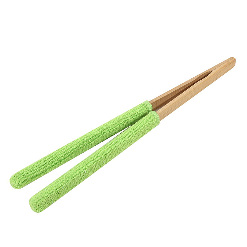 

Handheld Soft Bristle Leaf Cleaning Brush,Microfiber Car Detail Cleaning Brush Air Conditioner Blind Narrow Dust Collector Clip зелений
