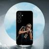B-Bad Bunny-Y Luxury Black Phone Case For Samsung Galaxy S23 S24 S25 Ultra S22 Plus S21