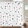1 pack Children's cartoon style polyester shower curtain waterproof cloth bathroom partition curtain home decorative curtain