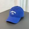 Fashion Hat Big Head Circle Letter Embroidery Soft Top Baseball Cap Califor American Men's and Women's Fashion Casual Face Duck Tongue
