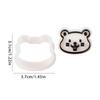 Cartoon Animal Fondant Cookie Cutters Easy to Use Cute Animal Shape Pastry Molds for Creating Delicate Snacks at Homes