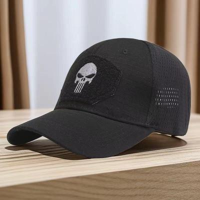 Tactical Camouflage Skull Baseball Cap Mountaineering Sunshade Hat