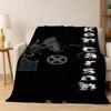 3D K-Ken Snger C-Carson Cover Xperiment Flannel Blanket Soft Throw Blanket Art For Home Decor Bedroom Bed Sofa Picnic Fans Gifts