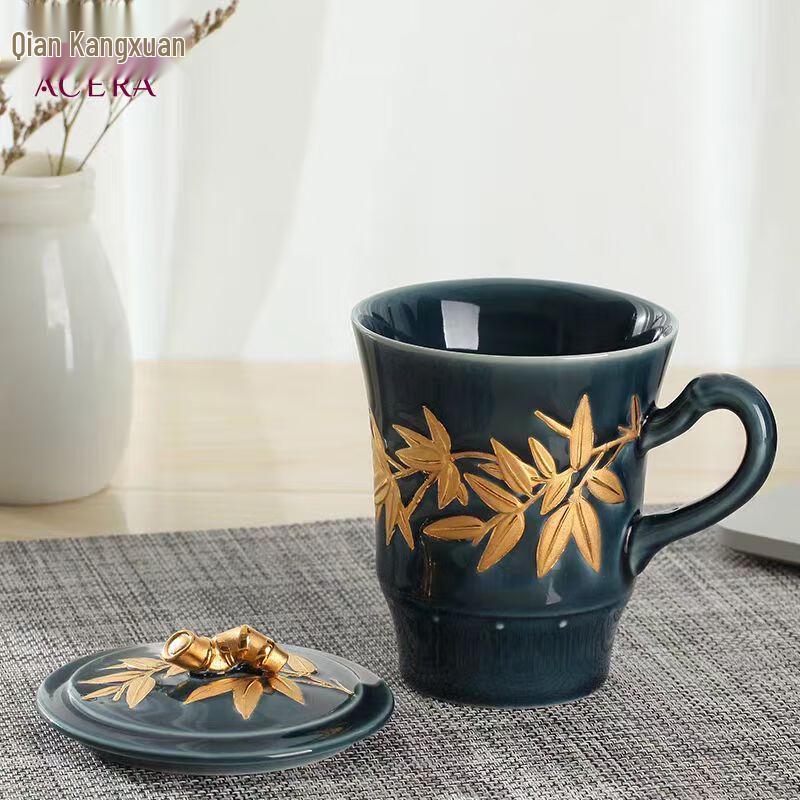 ACERA LIVEN Bamboo Section Ceramic Mug