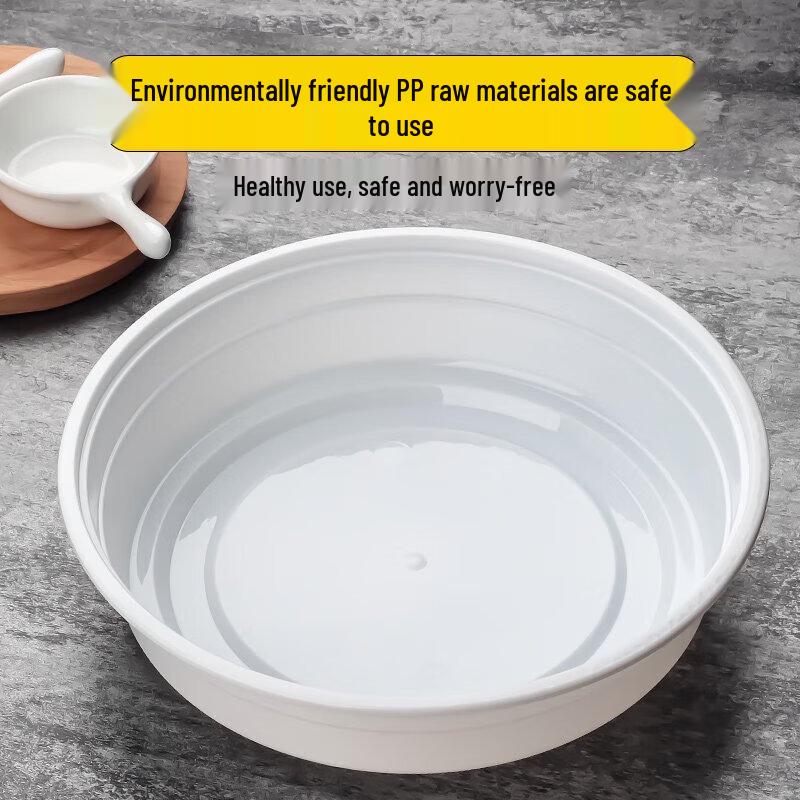 WS 1500ml Disposable Round Takeout Container with High Dome Lid