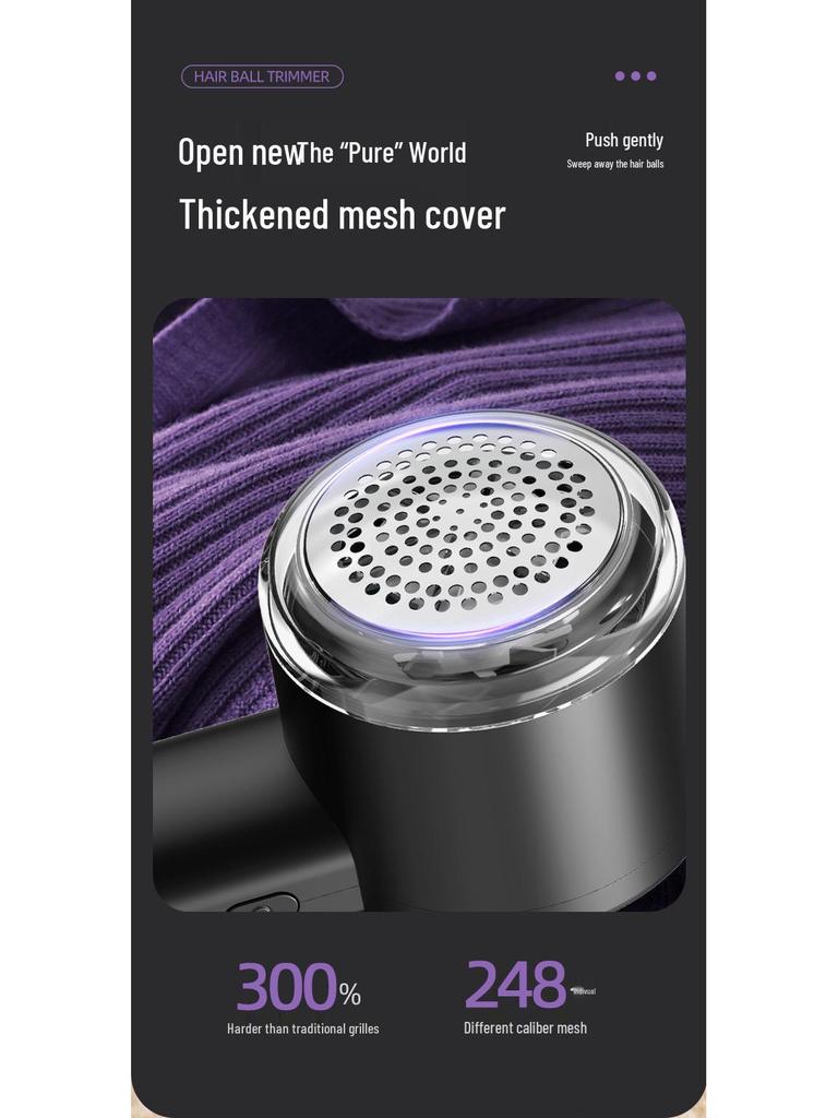 Wiederaufladbarer Fusselrasierer: Sicherer Pulloverreiniger, Fusselentferner und Stoffrasierer für Kleidung