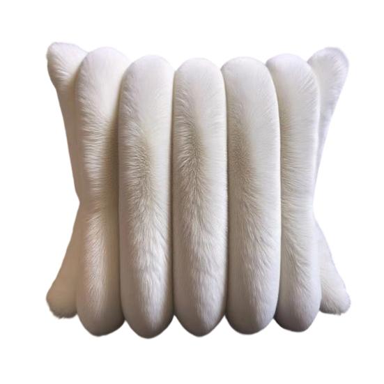 Throw Pillowcase Super Soft Comfortable Sofa Pillowcase Replaceable Design Easy Maintenance Soft Cushion