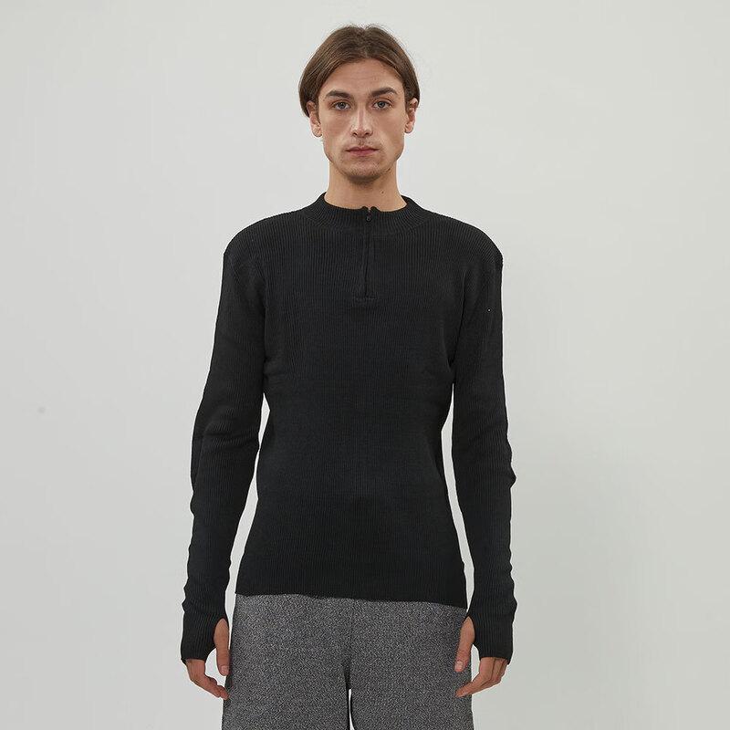 Lieve Fire-Resistant Round Neck Knitted Sweater