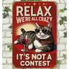 Tin Sign Wall Art Retro Metal Painting Home Decor 20x30cm