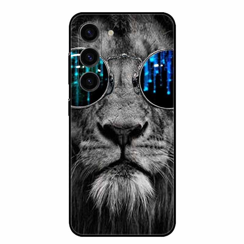 For Samsung Galaxy A56 5G Case Cute Cartoon Soft TPU Silicone Cover for Galaxy A26 / A36 / A 56 Phone Cases A 26 36 Black Coques