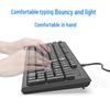 Wired Membrane Keyboard 618USB for Desktop - Lightweight, Versatile for Office and Home Use