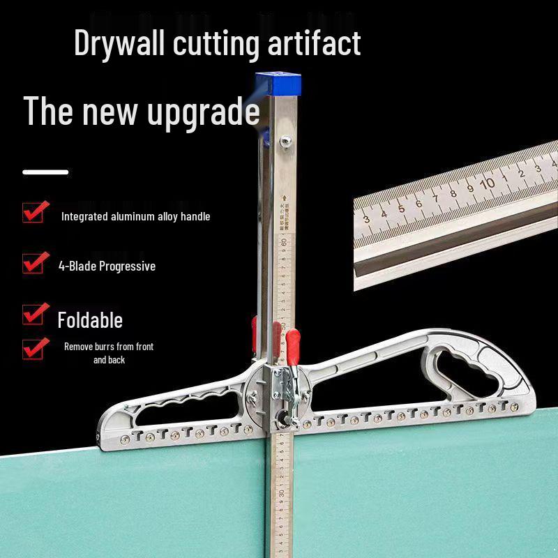 Foldable Gypsum Board Cutter: New Extended Version for Woodworking