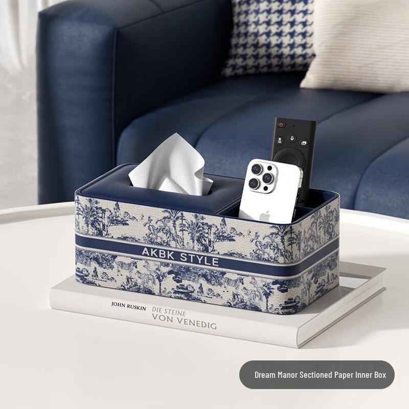 Dream Manor Multi-functional Tissue Storage Box