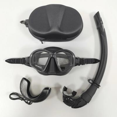 Snorkeling Mask Swimming Training Environmentally Friendly Silica Gel Ventilation Tube Dinving Mask Set